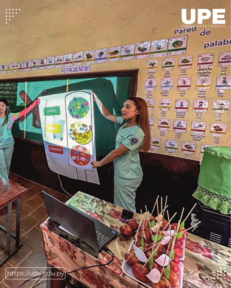 Promoviendo la Alimentación Saludable - Extensión Universitaria en la Escuela Saltos del Monday 